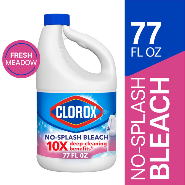 Clorox No-Splash Bleach Concentrated Formula Fresh Meadow