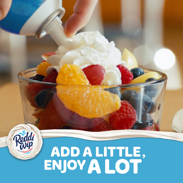 Reddi-wip Fat Free Whipped Topping Made with Real Cream - Image 4