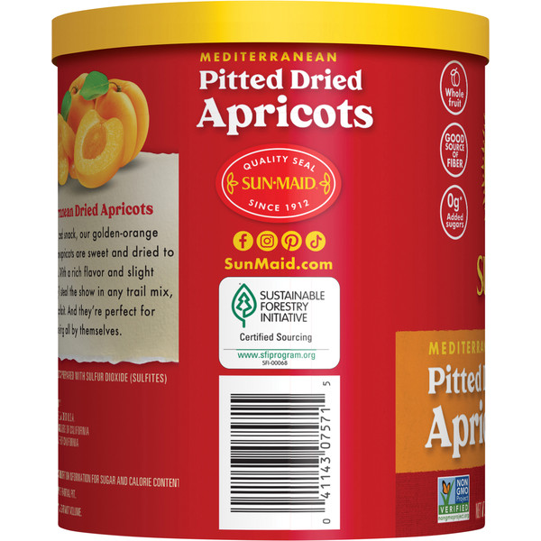 Sun-Maid Mediterranean Pitted Dried Apricot - Image 5