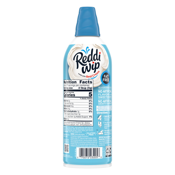 Reddi-wip Fat Free Whipped Topping Made with Real Cream - Image 6