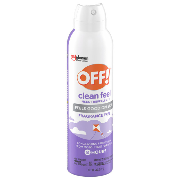OFF!® Clean Feel Picaridin Insect Repellent Aerosol - Image 9