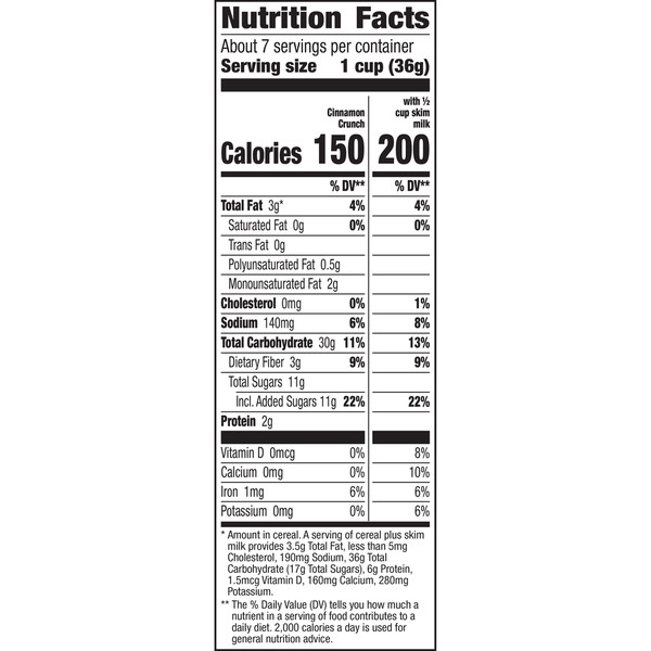 Cascadian Farm Organic Cinnamon Crunch Cereal - Image 8
