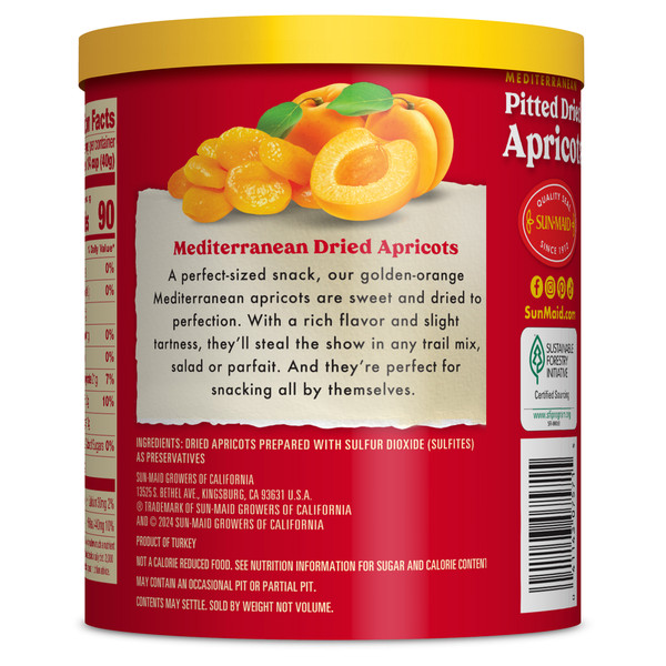 Sun-Maid Mediterranean Pitted Dried Apricot - Image 4