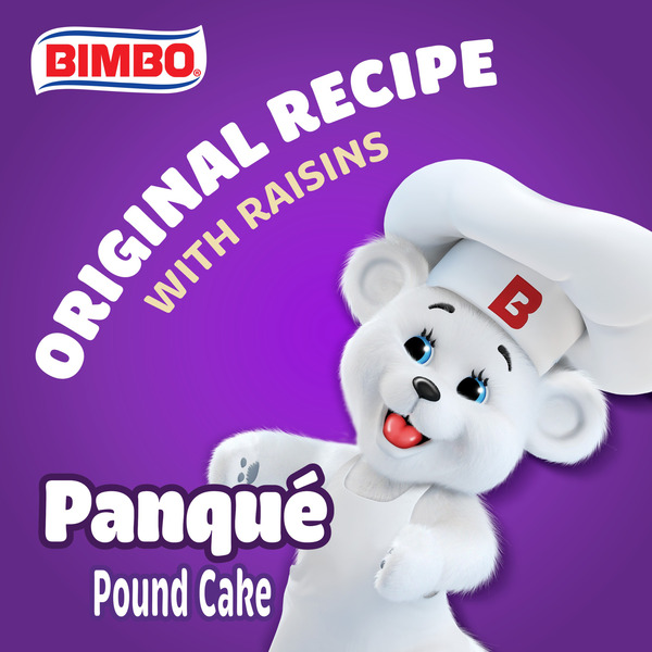Bimbo Panqué con Pasas, Plain Pound Cake with Raisins (Requires 24-hour lead time) (Requires 24-hour lead time) - Image 3