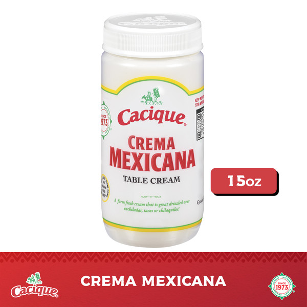 Cacique Table Cream, Crema Mexicana - Image 2