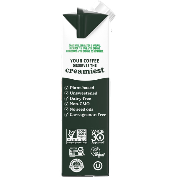 nutpods Dairy-Free Unsweetened Pistachio Coffee Creamer - Image 2