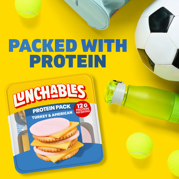 Lunchables Turkey and American Cracker Stackers Snack Kit - Image 5