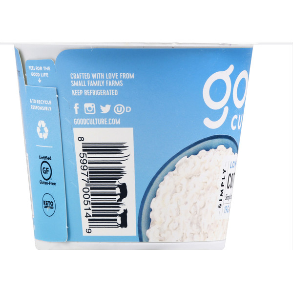 good culture Cottage Cheese, Simply, Low-Fat Classic - Image 3