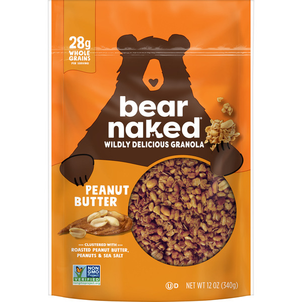 Bear Naked Peanut Butter Granola Cereal, Good Source of Fiber, Whole Grain Snacks - Image 7