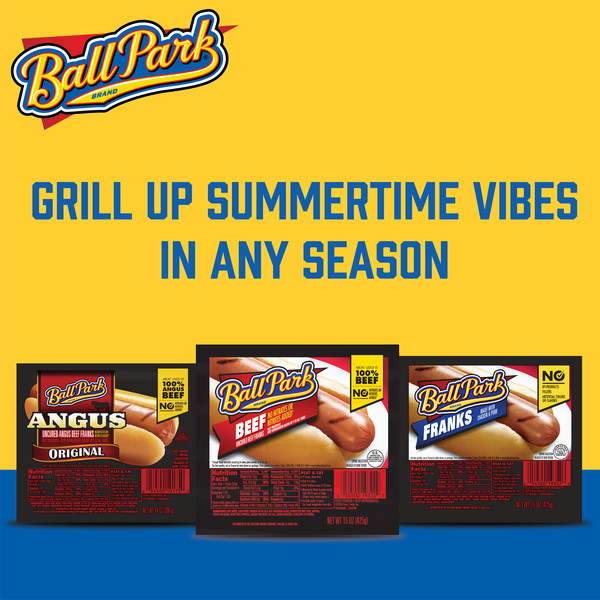 Ball Park Bun Length Hot Dogs, Classic, 8 Count - Image 5