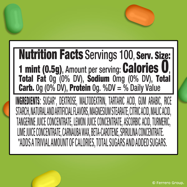 Tic Tac Citrus Adventure, On-the-Go Pocket-Sized Mints, 100 pieces, 1.7 oz Single Pack - Image 8