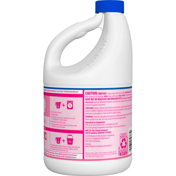 Clorox No-Splash Bleach Concentrated Formula Fresh Meadow - Image 5