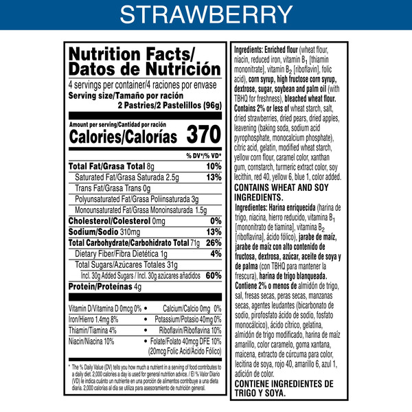 Pop-Tarts Frosted Strawberry Toaster Pastries, Breakfast Foods, 8 Count - Image 8