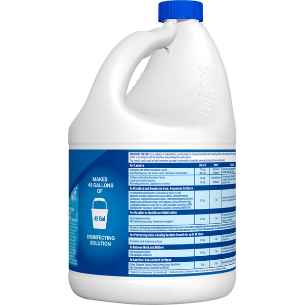 Clorox Disinfecting Bleach, Concentrated Formula, Regular - Image 7