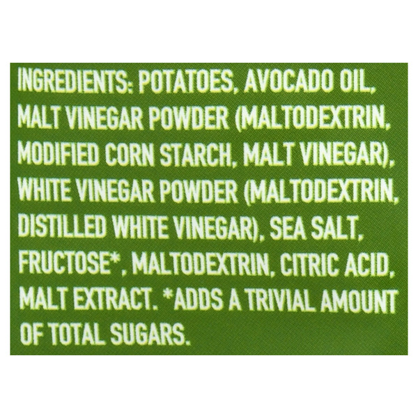 Boulder Canyon Potato Chips, Kettle Style, Malt Vinegar & Sea Salt Flavored, Avocado Oil - Image 5