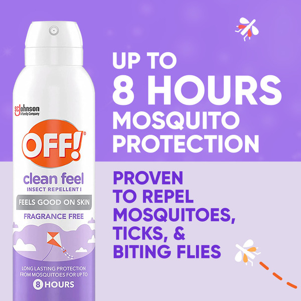 OFF!® Clean Feel Picaridin Insect Repellent Aerosol - Image 3