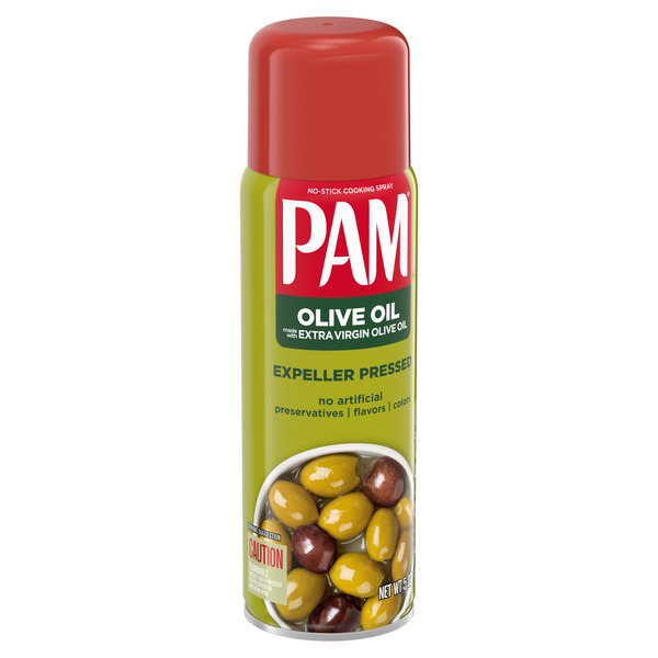Pam Non-Stick Olive Oil Cooking Spray - Image 2