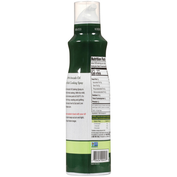 Pompeian Avocado Oil Non Stick Cooking Spray - Image 7