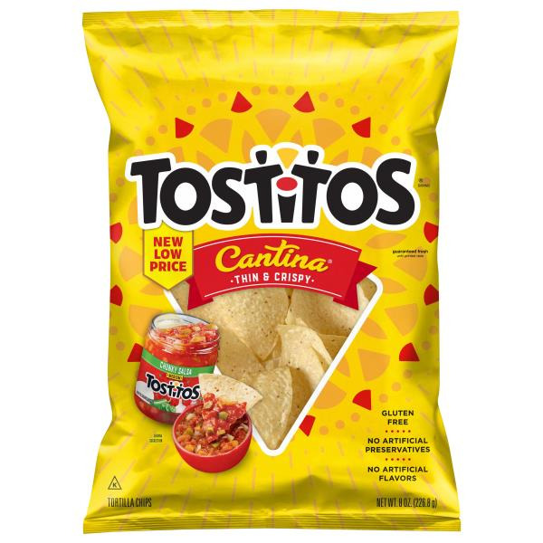 Tostitos Cantina Tortilla Chips, Thin & Crispy