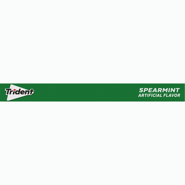Trident Spearmint Sugar Free Gum - Image 5