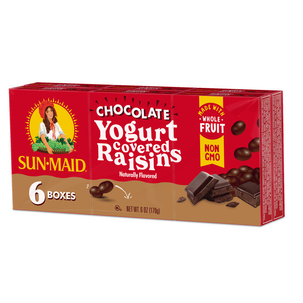 Sun-Maid Chocolate Yogurt Covered Raisins - Image 4