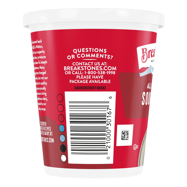 Breakstone's All Natural Sour Cream oz Tub - Image 2