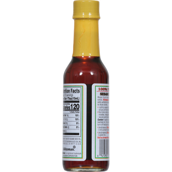 Kikkoman Sesame Oil, 100% Pure - Image 2