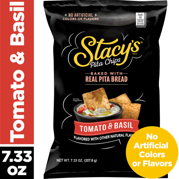 Stacy's Pita Chips, Tomato & Basil