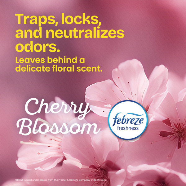 Glad ForceFlex MaxStrength Drawstring Trash Bags, Cherry Blossom With Febreze, 13 Gal - Image 7