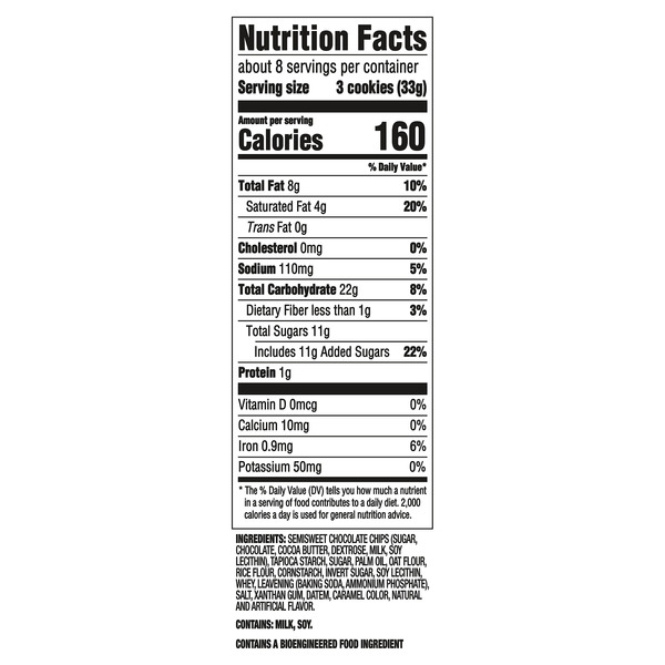 CHIPS AHOY! Original Gluten Free Chocolate Chip Cookies 9.31 oz - Image 8