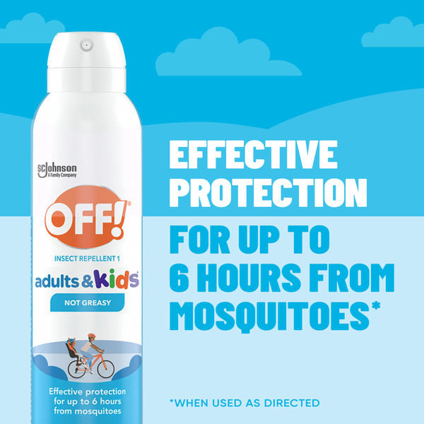 OFF! Insect Repellent Aerosol for Adults & Kids, Fragrance-Free Bug Spray - Image 5