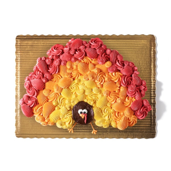 Publix Bakery Feathered Friend Turkey Pull-Apart Cupcakes with Buttercream Icing