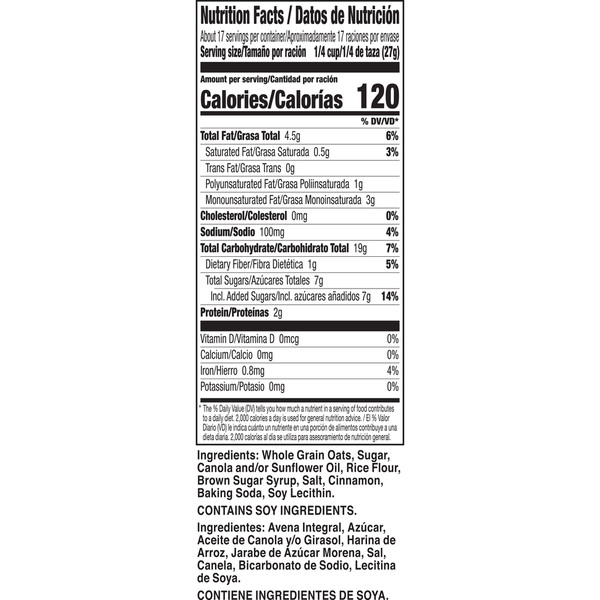 Nature Valley Crunchy Cinnamon Granola Pouch - Image 7