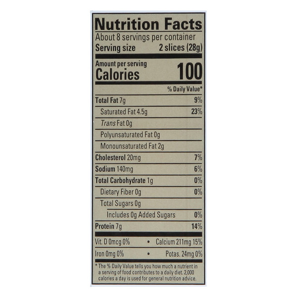 Boar's Head 43% Lower Sodium Provolone Cheese - Image 8
