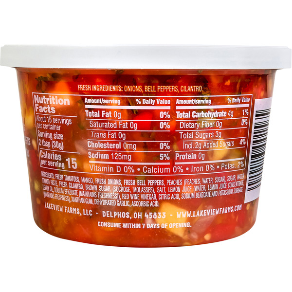 La Mexicana Salsa, Mango Peach, Mild - Image 4