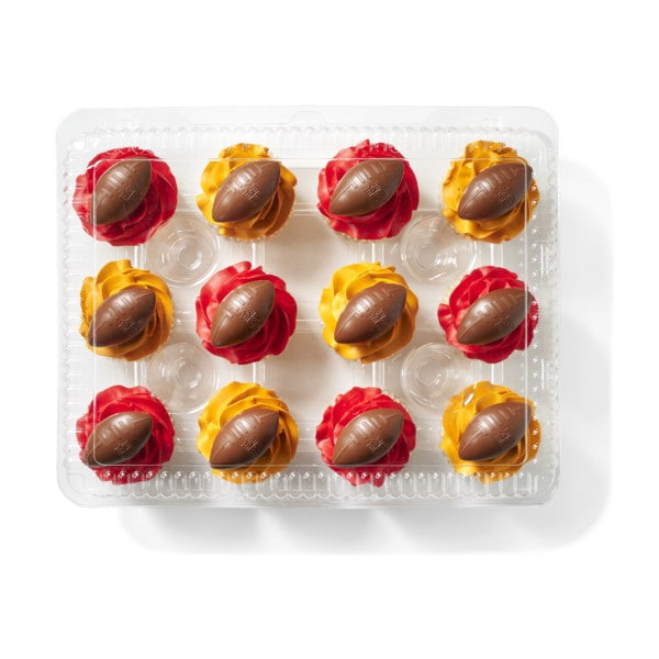 Publix Bakery NFL San Francisco 49ers Cupcakes with Buttercream Icing