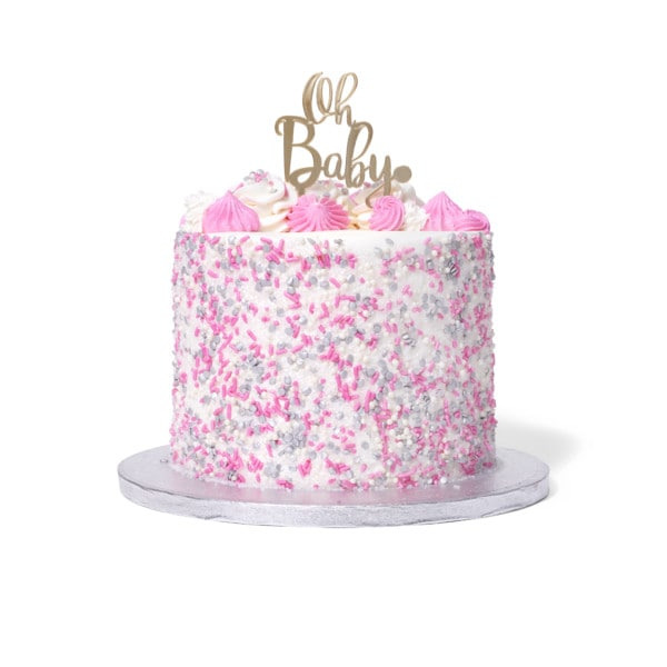 Baby Sprinkle Towering Tier Cake with Buttercream Icing (Requires 24-hour lead time) (Requires 24-hour lead time)