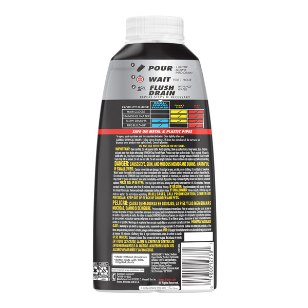 Drano® Dual-Force Foamer Clog Remover - Image 4