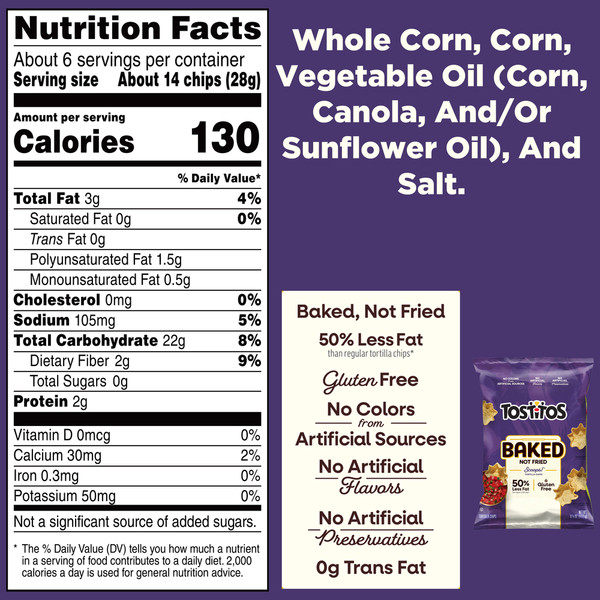 Tostitos Baked Scoops Tortilla Chips - Image 4