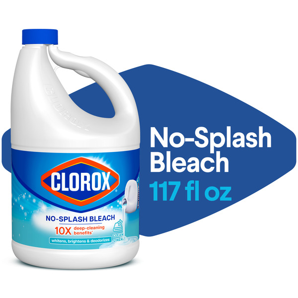 Clorox Splash-Less Bleach, Clean Linen (Package May Vary)