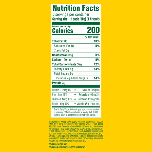 BELVITA Soft Baked Breakfast Bars, Banana Bread 8.8 oz - Image 8
