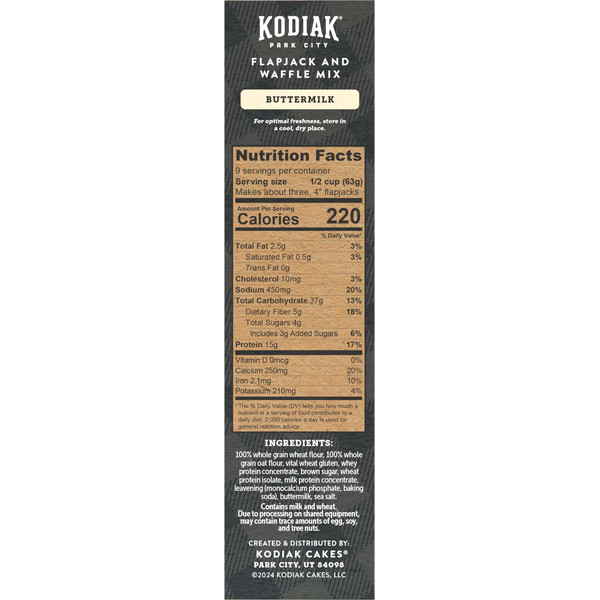 Kodiak Power Cakes Buttermilk Flapjack & Waffle Mix - Image 3