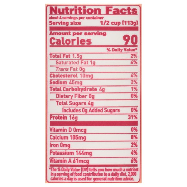 Friendship Dairies Cottage Cheese, Low Fat, No Salt Added, Small Curd, 1% Milkfat - Image 6