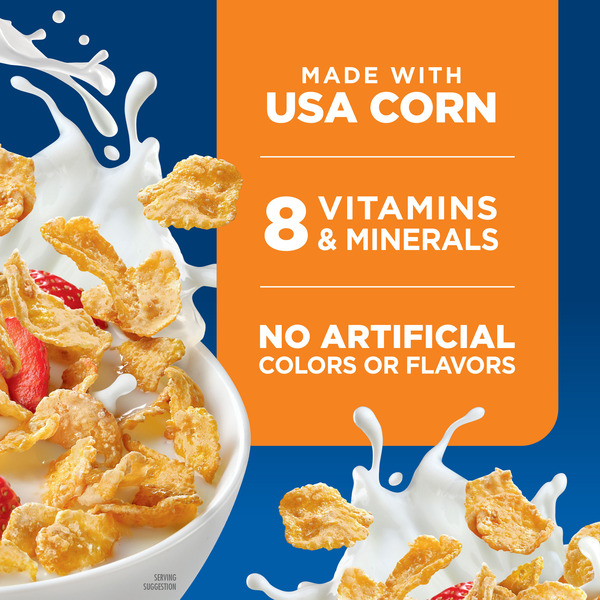 Frosted Flakes 25% Less Sugar Breakfast Cereal, Box (1 Box) - Image 5