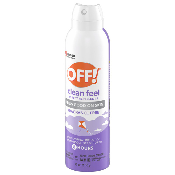 OFF!® Clean Feel Picaridin Insect Repellent Aerosol - Image 8