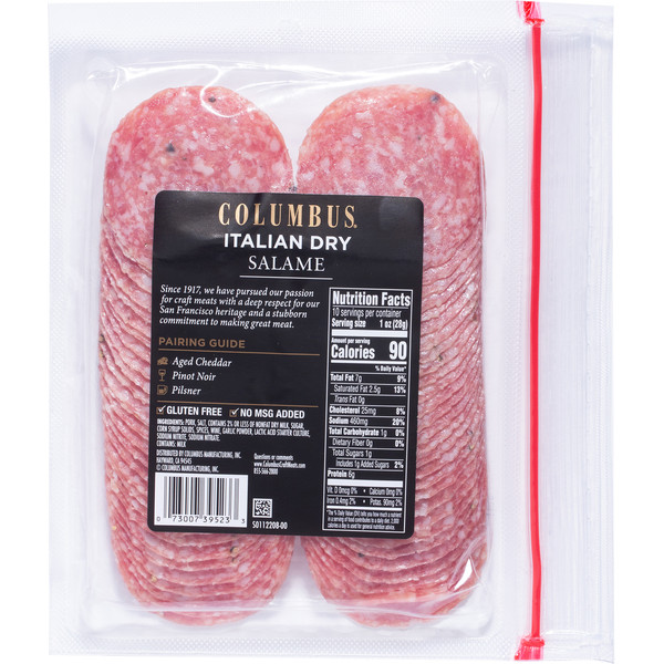 Columbus Italian Dry Salame - Image 4