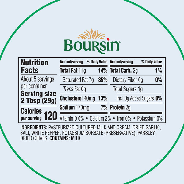 Boursin Gournay Style Garlic & Fine Herbs Cheese Bites - Image 8