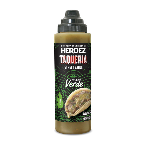 HERDEZ TAQUERIA STREET SAUCE Verde Mild, 9 OZ