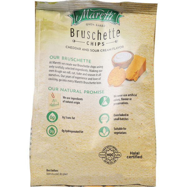 Maretti Bruschette Cheddar & Sour Cream Chips - Image 4