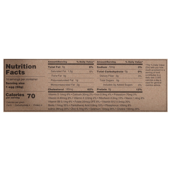 Vital Farms 18 ct Pasture Raised Large Grade A Eggs - Image 5